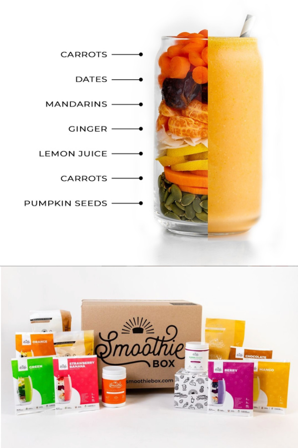 Gifts for new moms: A SmoothieBox subscription to make it easier for her to start her day healthy