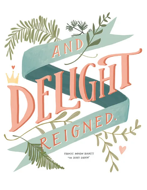 The loveliest literary prints we've seen. And you can quote us on that.