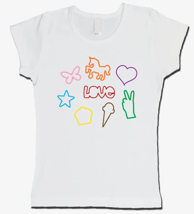 Silly Bandz, now coming to a chest near you