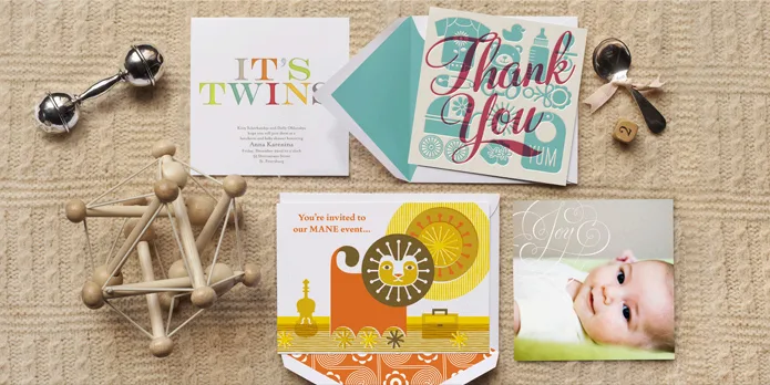 Sending beautiful birth announcements and baby shower invitations just got easier. Way easier.