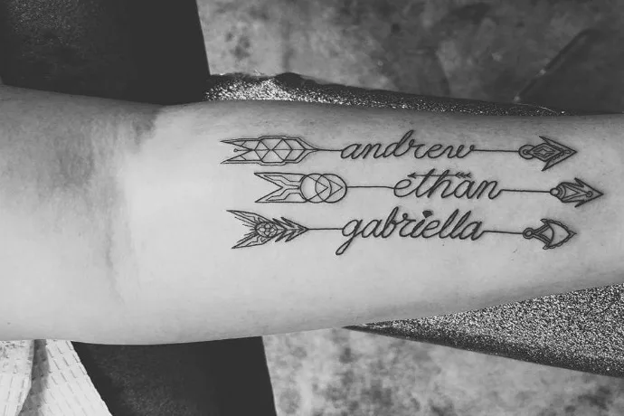 12 super cool tattoo ideas for parents beyond their names on your back