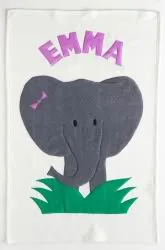Personalized blankets for baby, and the child she'll become (sniff).