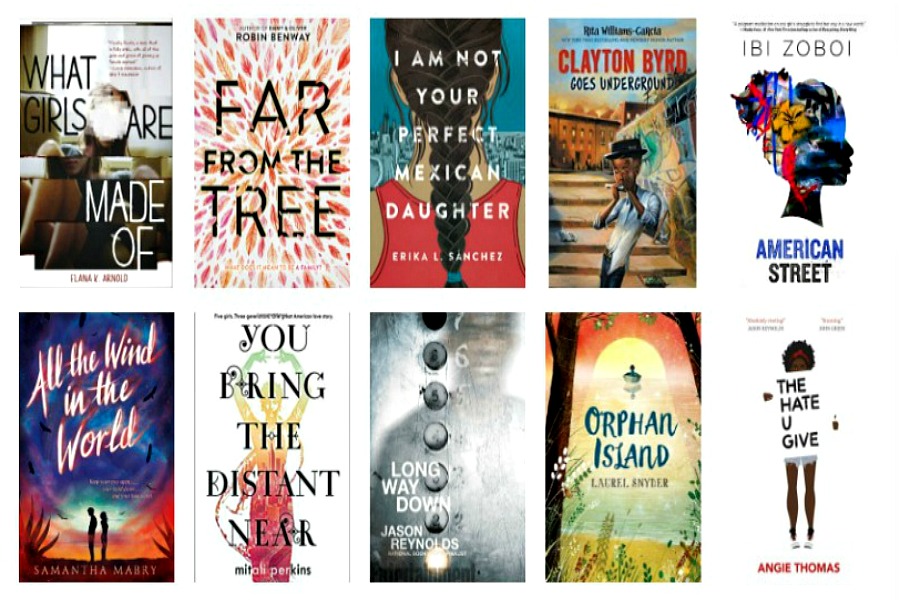 2017 National Book Award finalists and longlisted books for tweens and teens who love YA