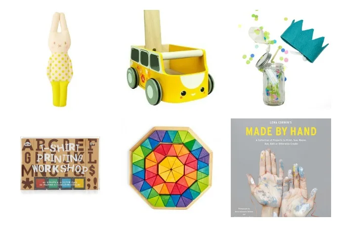 We found a stash of cool toys and DIY craft kits at Treehouse Kid and Craft. Cool shop!