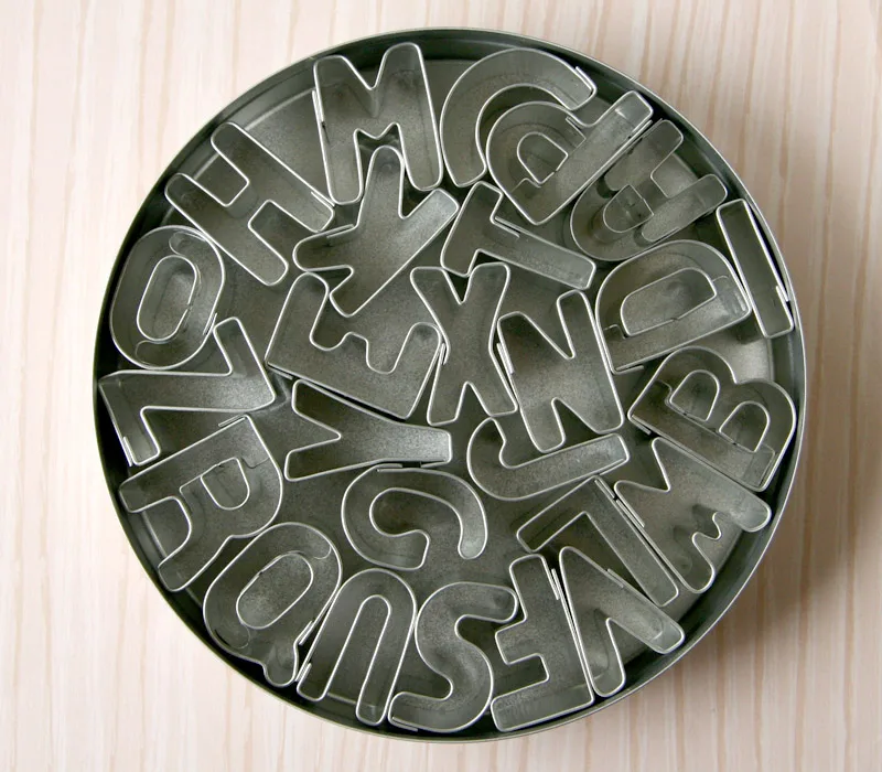 Mini alphabet cookie cutters via Cool Mom Picks great.ly shop