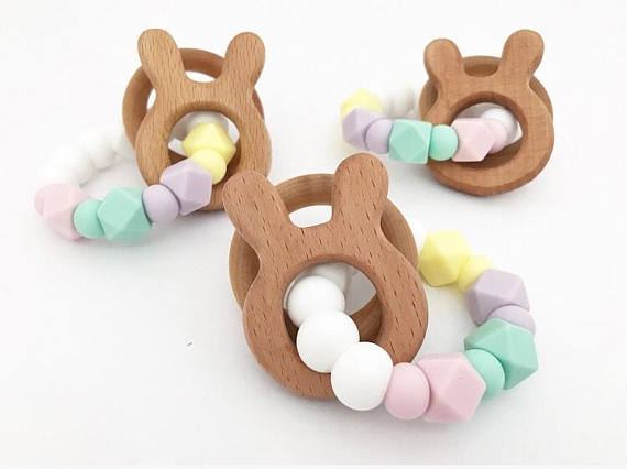 First Easter gifts for babies: Easter bunny teether | Loved by Teething