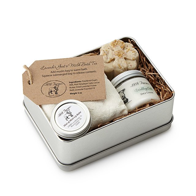 Pamper your friend for Valentine's Day with this Farm Fresh Spa Experience Tin