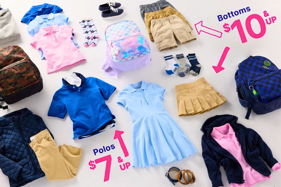 Great back to school deals from The Children's Place