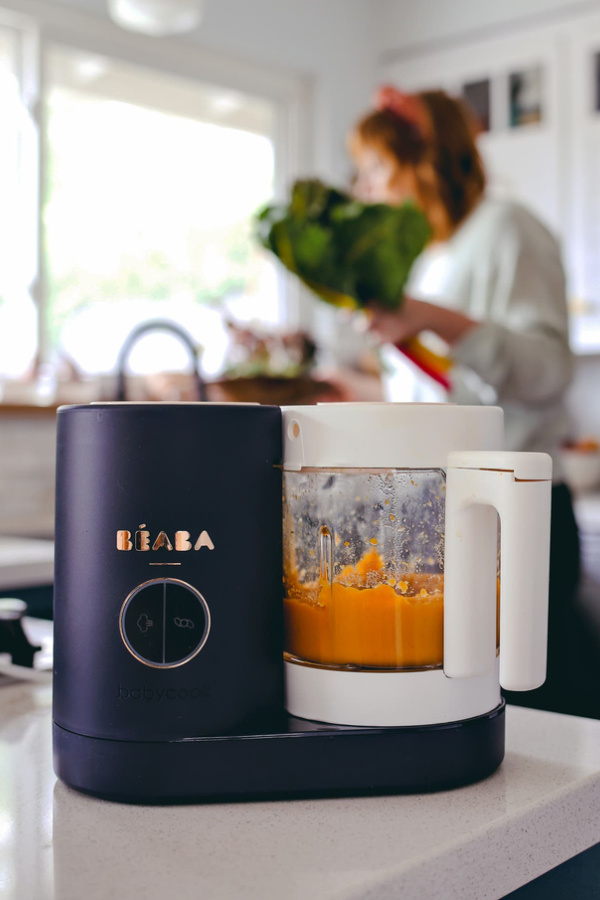 the best baby food maker: The Beaba BabyCook Neo 4-in-1 makes 38 servings in 20 minutes!