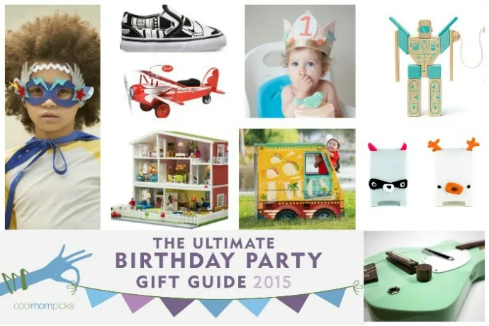 The Ultimate Birthday Party Gift Guide from Cool Mom Picks with over 100 of the coolest birthday gifts for kids