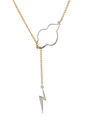 Cloud/lightning lariat necklace by Peggy Li | The coolest gifts of the year for tweens and teens