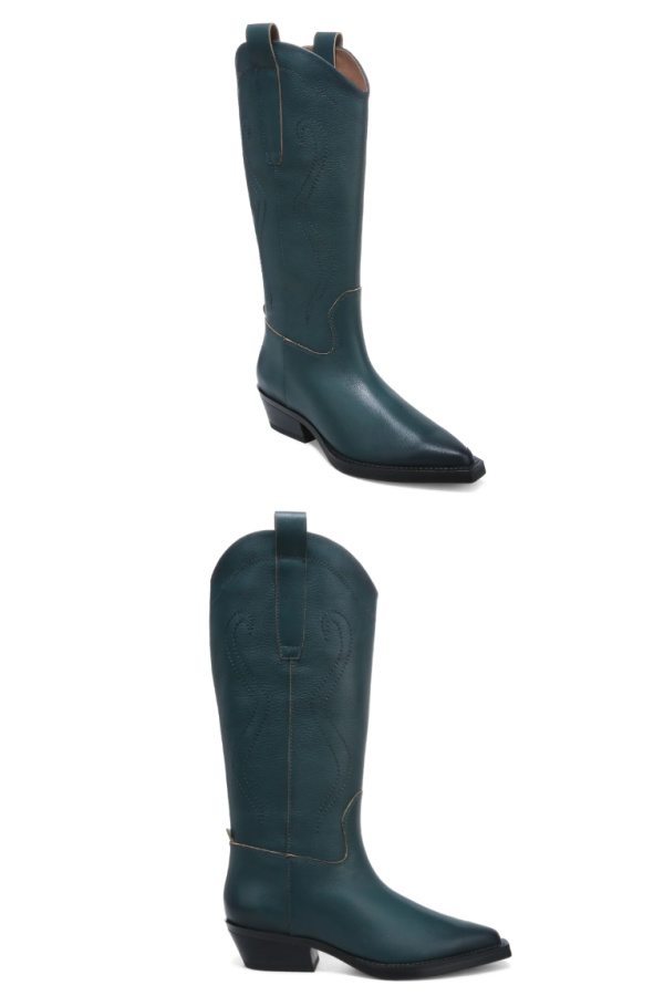 Boots and booties for fall 2022: Franco Sarto tall western boots Boots and booties for fall 2022: Franco Sarto tall western boots