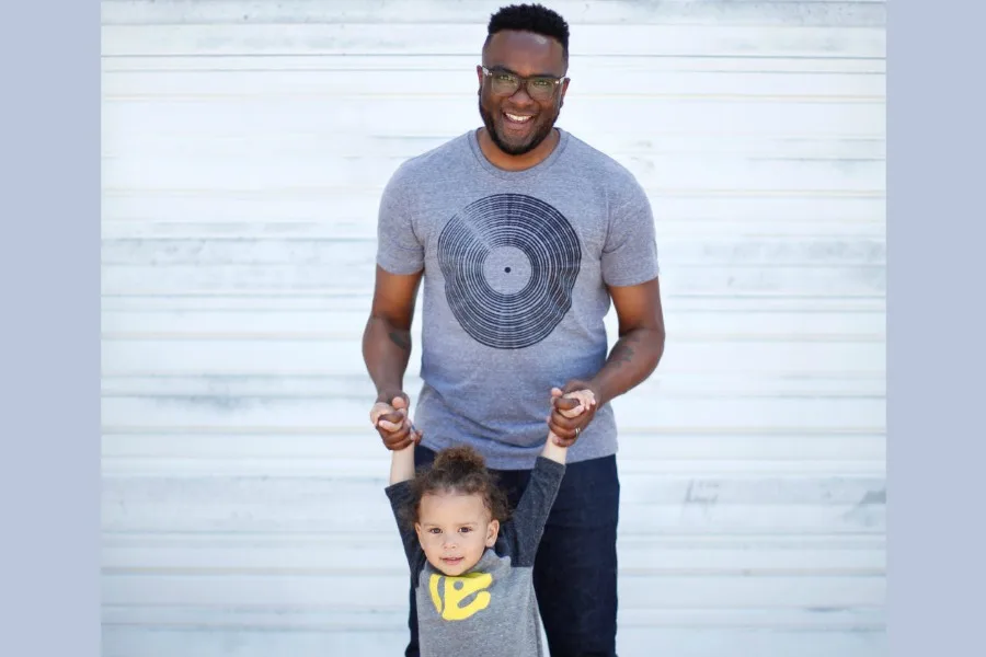 Cool daddy and me tee gift set for Father's Day