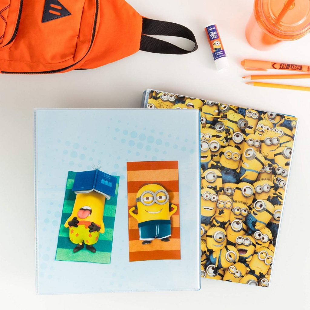 Avery Despicable Me Minions collection for back to school | Sponsor