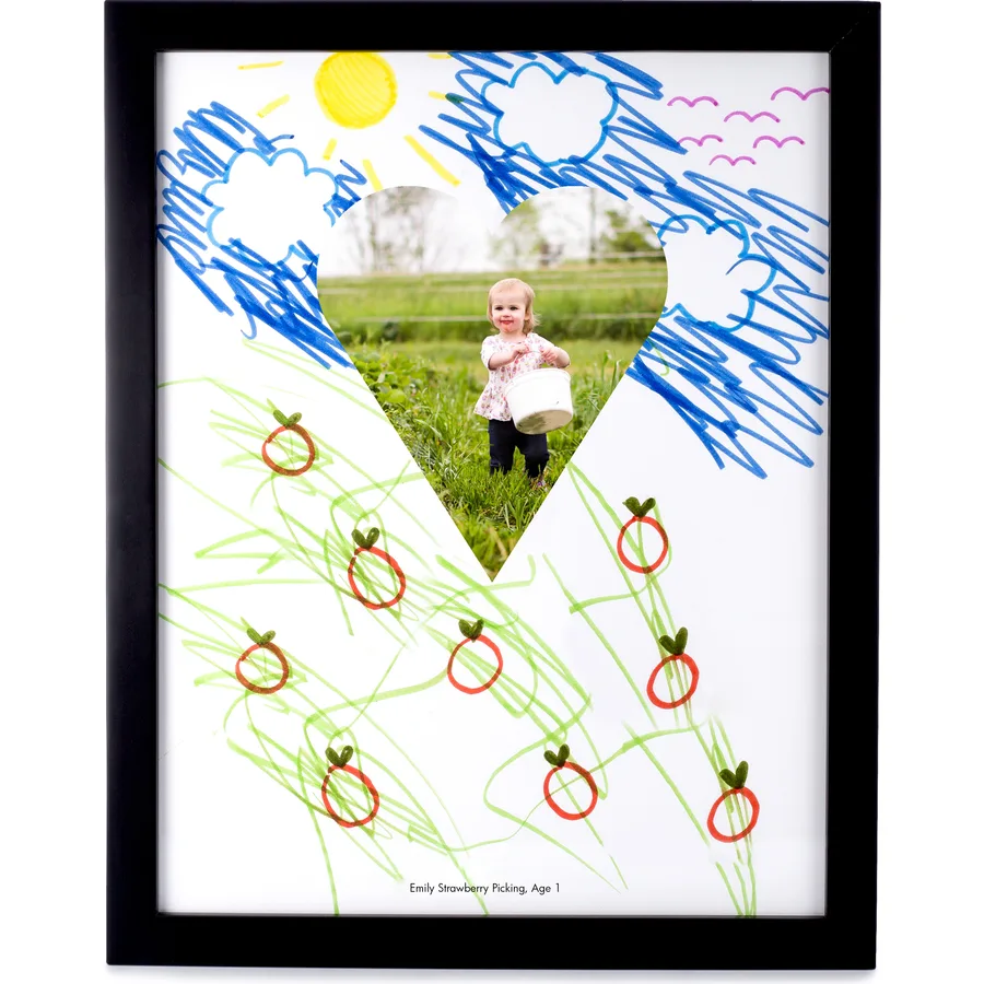 DIY gifts for parents or grandparents: Story Starter Poster Frame by Pinhole Press