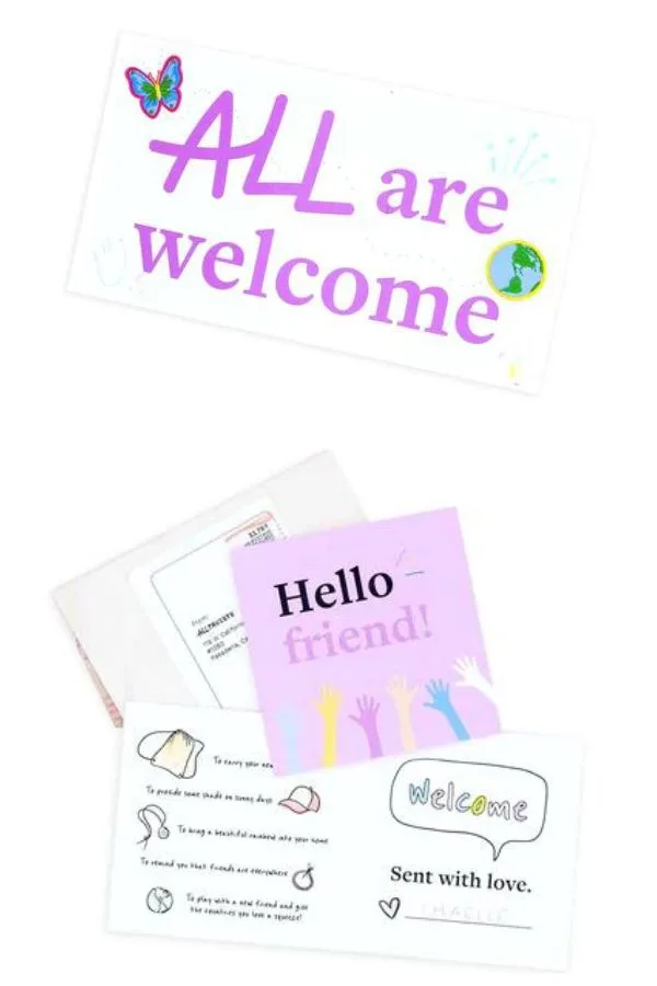 Alltruists activity kit welcomes refugees