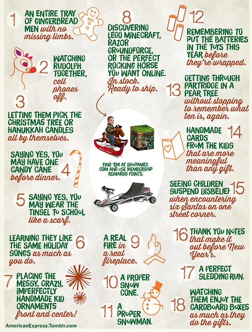 18 Little Holiday Treats With Kids - Amex Tumblr