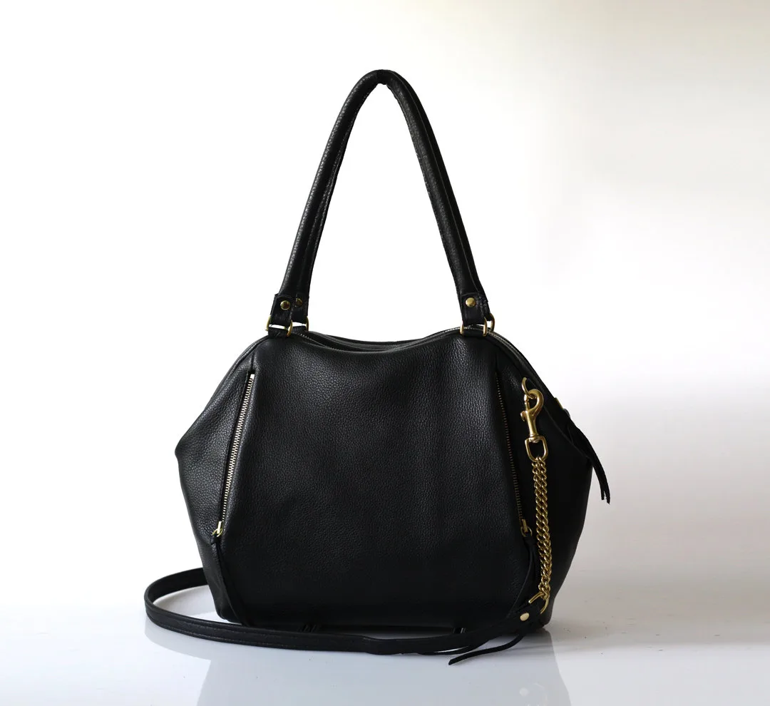 Handcrafted leather bags - Liria Satchel from Opelle on Etsy