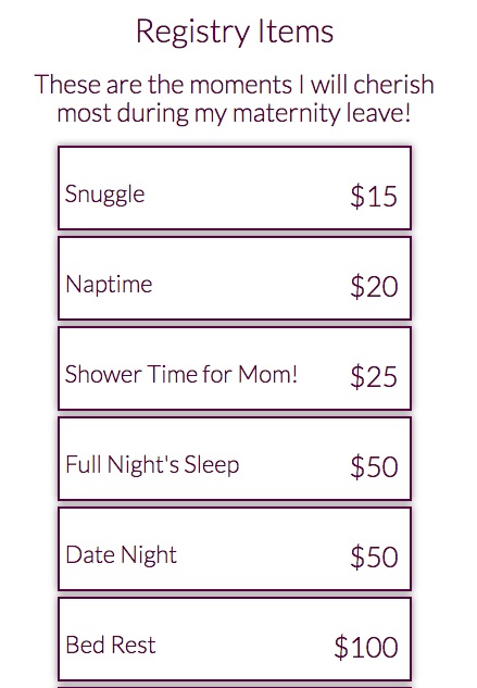 Take12 Maternity Leave Registry Take12 Maternity Leave Registry