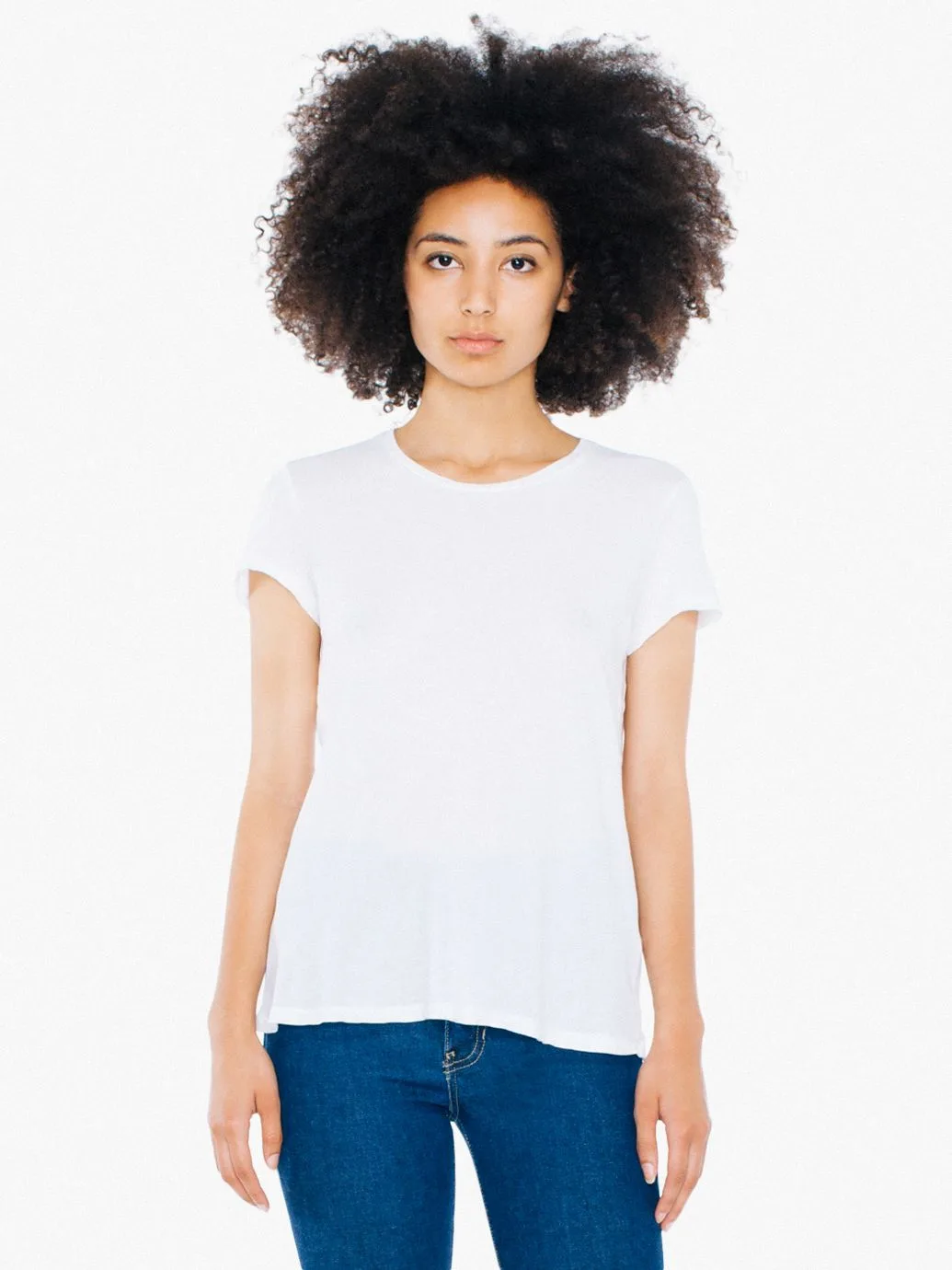 Best white t-shirts for women: J Crew tee in supima cotton