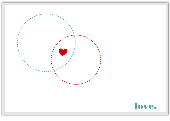 Venn Diagram Valentine's Card at SodaPop Design | Cool Mom PIcks