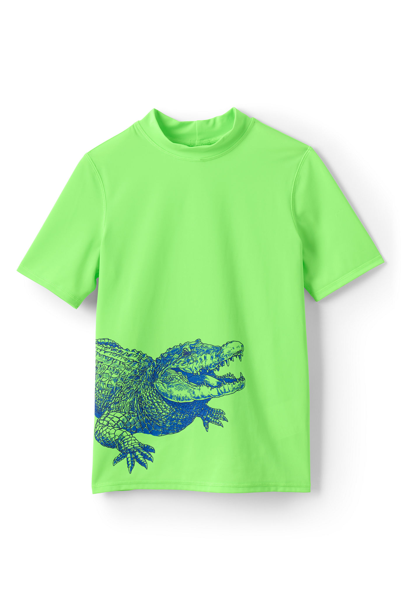 Rash guards with UPF: Gator rash guard | Land's End