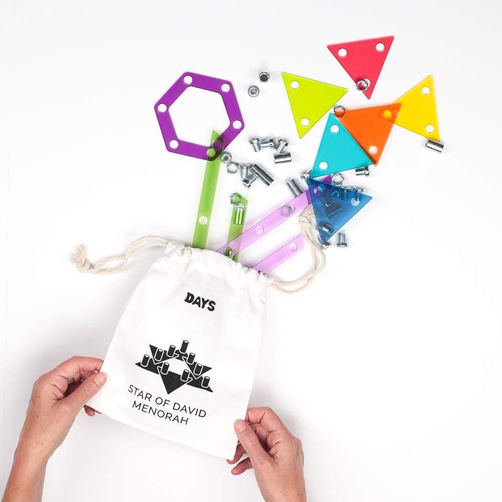 Best Hanukkah gifts from small businesses: The Hanukkah in a box kit for kids from Modern Tribe