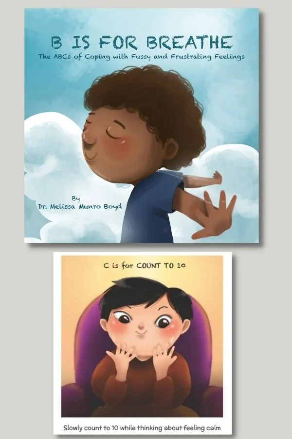 Find Your Calm book in English and Spanish helps kids manage anxiety