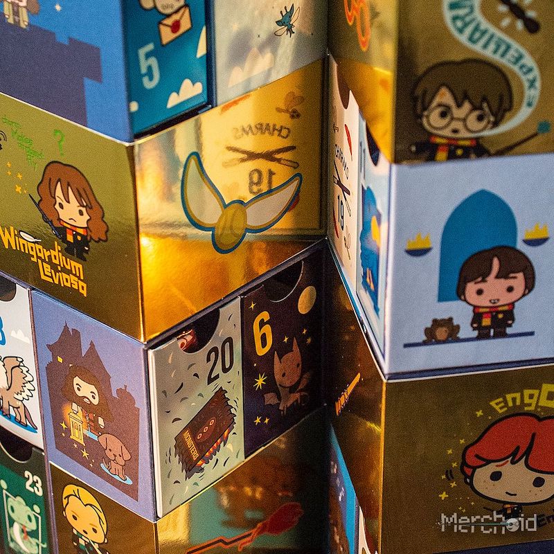 Harry Potter Advent Calendar: Each day has a fun wizarding world reference.