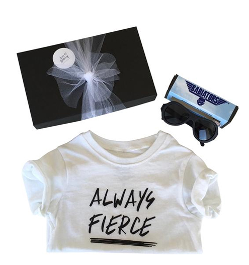 Coolest preschool gifts: Always Fierce gift set from Love Bubby
