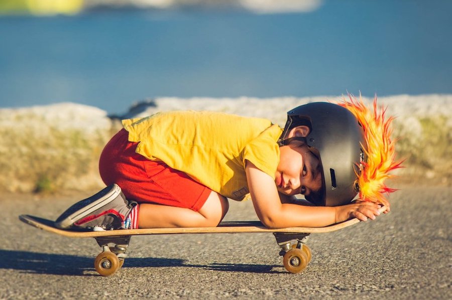 Coolest preschool gifts: Mohawk to add onto bike, skate or ski helmet
