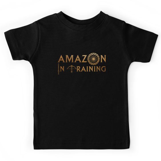 Amazon in Training Kids Tee | Cool Wonder Woman Gear | Back to School Shopping Guide 2017