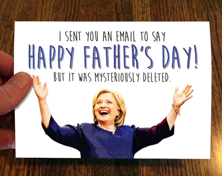 Funny Father’s Day Cards: Darth Vader Card from Raven and Unicorn