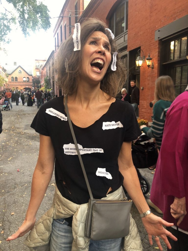 Best Garden Place, Brooklyn Halloween costumes 2018: Media Meltdown | © Cool Mom Picks