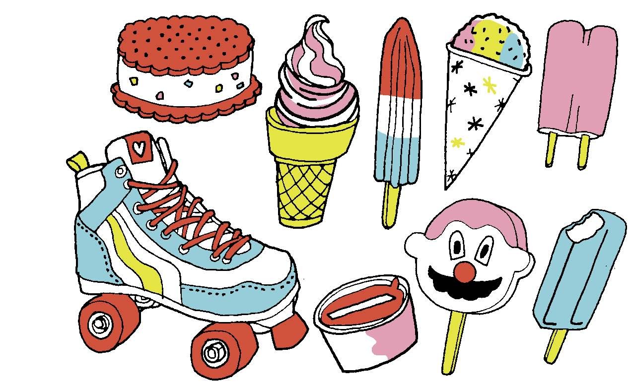 Cool iron-ons from Julia Rothman | Cool Mom Picks