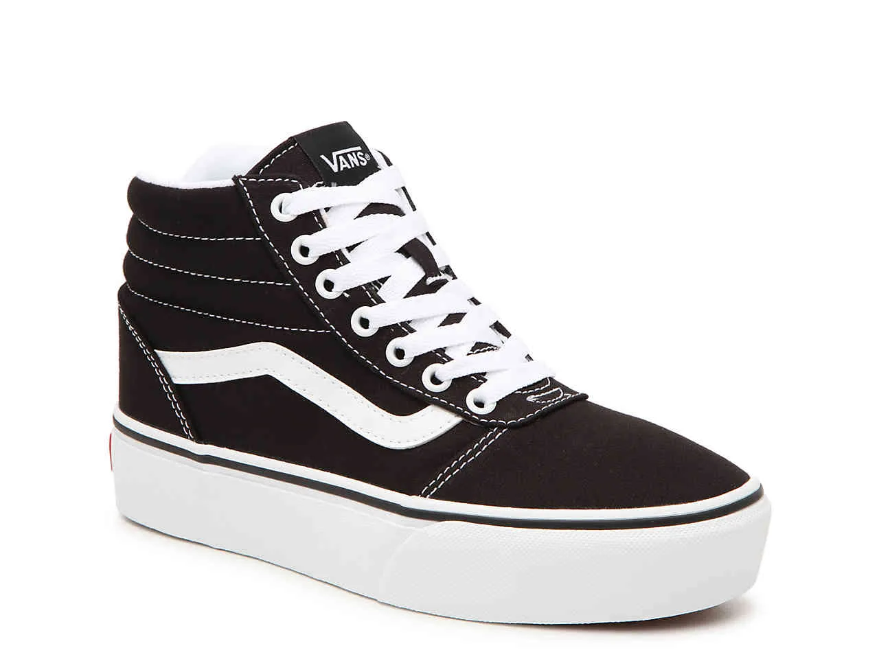 Platform sneakers for fall: Vans Ward Hi platform sneaker