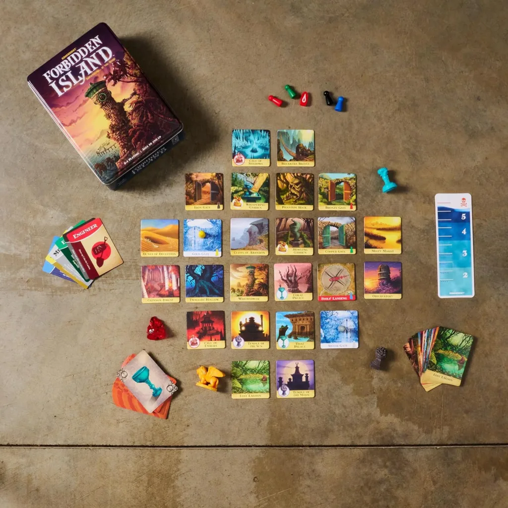 Forbidden Island and Forbidden Desert: Best games to play with older kids 10+