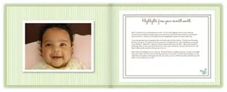 The baby book that almost writes itself