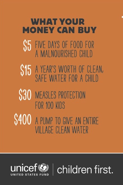 How trick or treating for UNICEF helps kids in need around the world