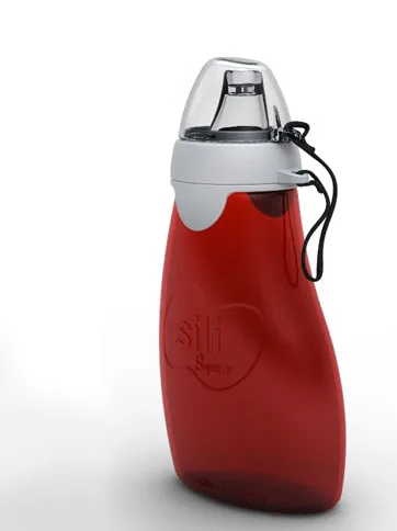 This fruit puree dispenser will be a kid's main squeeze