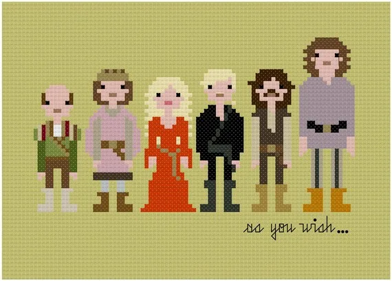 Princess Bride cross-stitch pattern