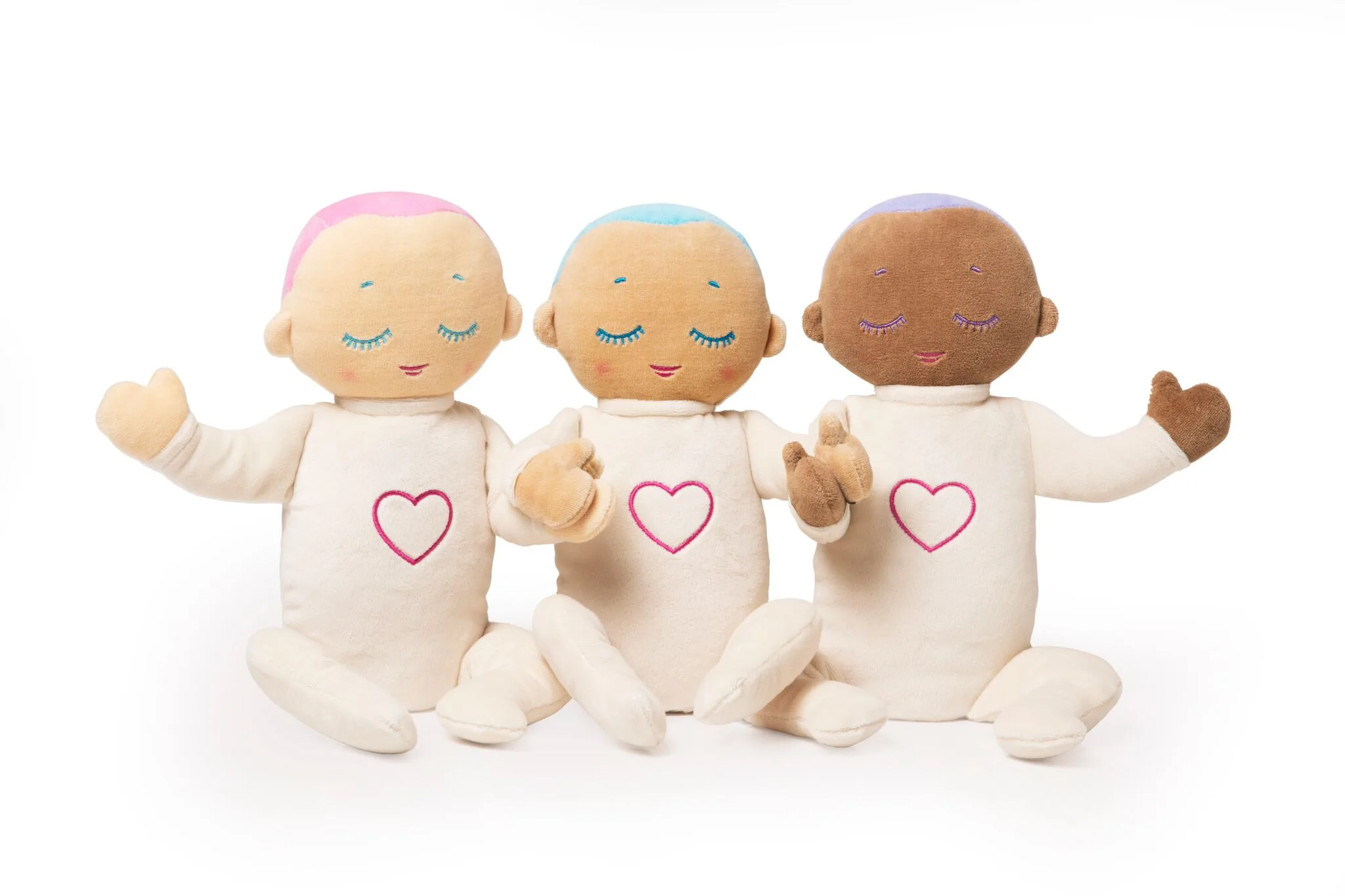 Lulla dolls mimic Mom's breathing for a better night sleep for all