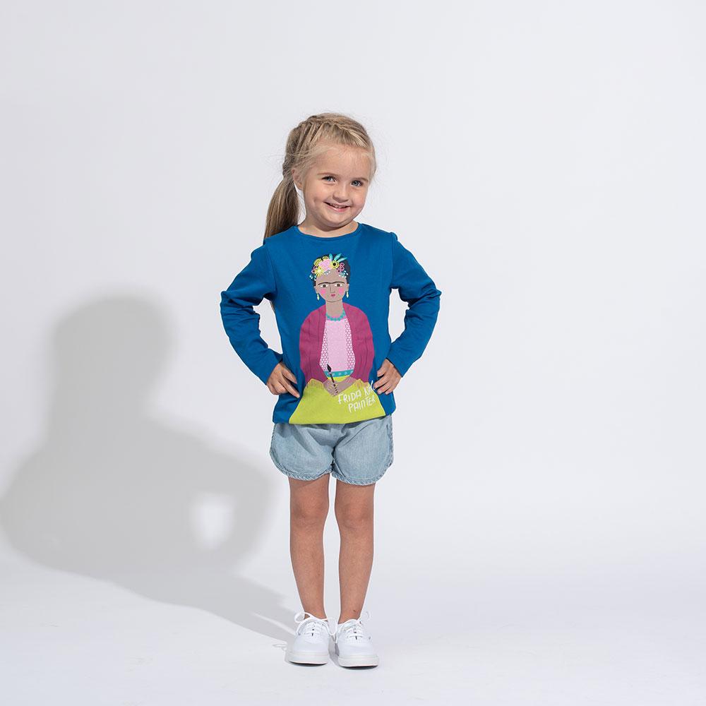 Frida Kahlo tee for kids