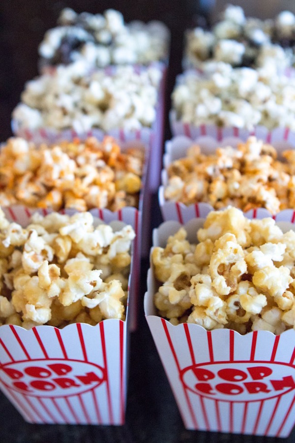 Oscars party ideas: Popcorn Bar by SISOO