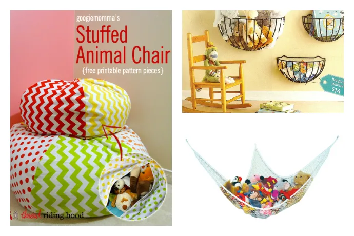 Tame the clutter with these awesome stuffed animal storage solutions!