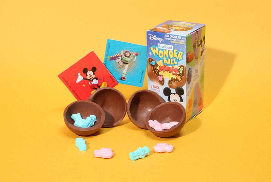 Creative stocking stuffers under $5: Wonder Ball filled with Disney mini treats | sponsor