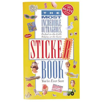 One cure for the affliction known as stickermania