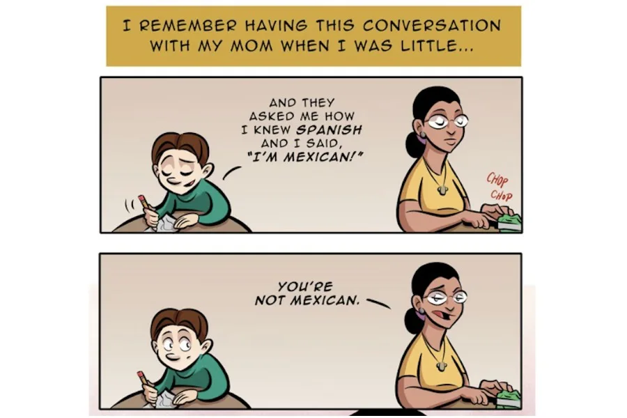 What's the difference between Latino and Hispanic? Terry Blas explains it perfectly in this mini comic