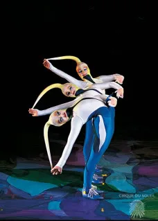 Cirque du Soleil - now performing in your living room between the tricycle and the house plant