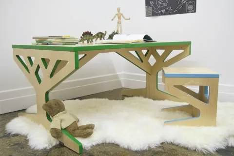 A tree grows in Brooklyn. And becomes eco-friendly kids' furniture.